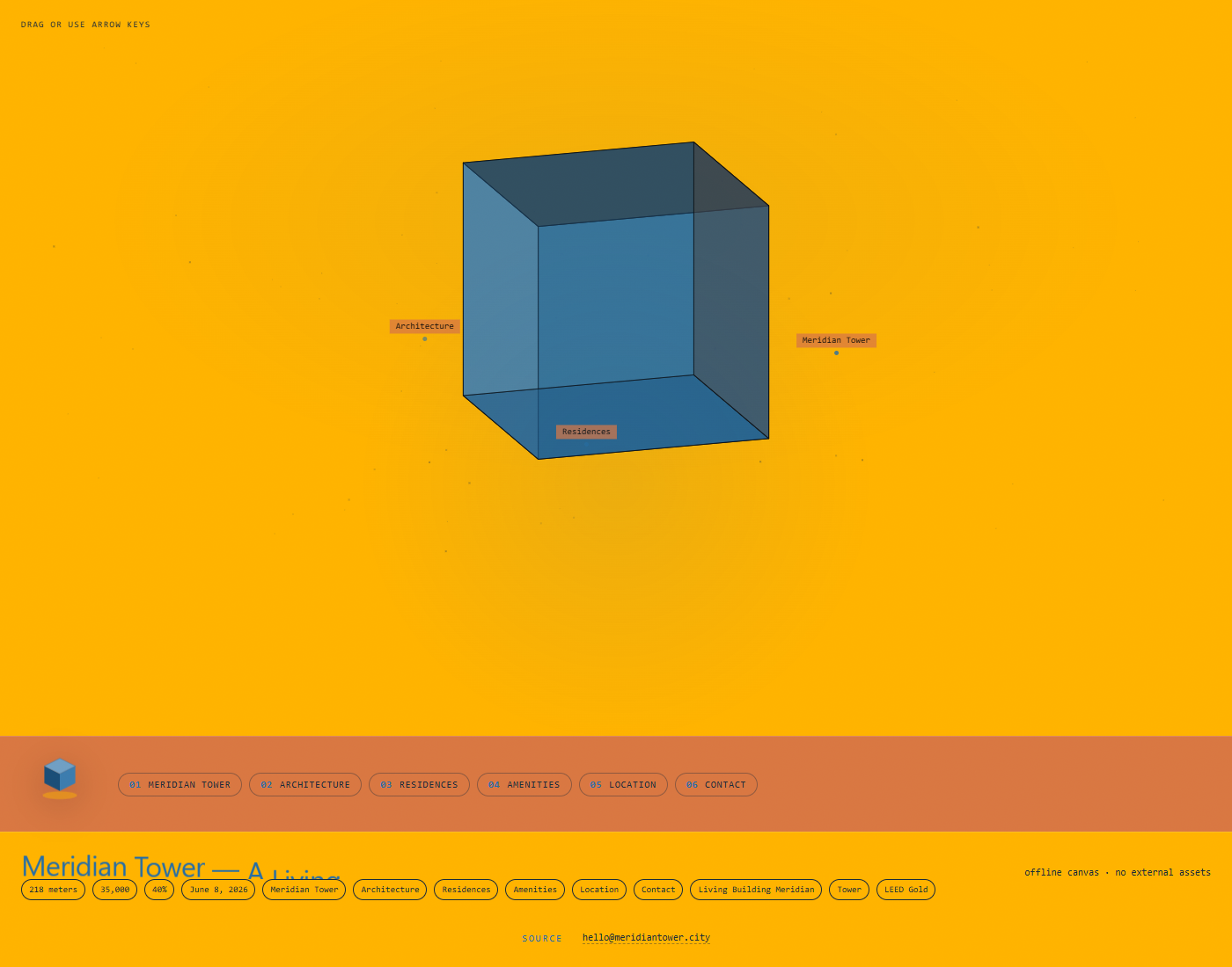 Meridian Auto desktop